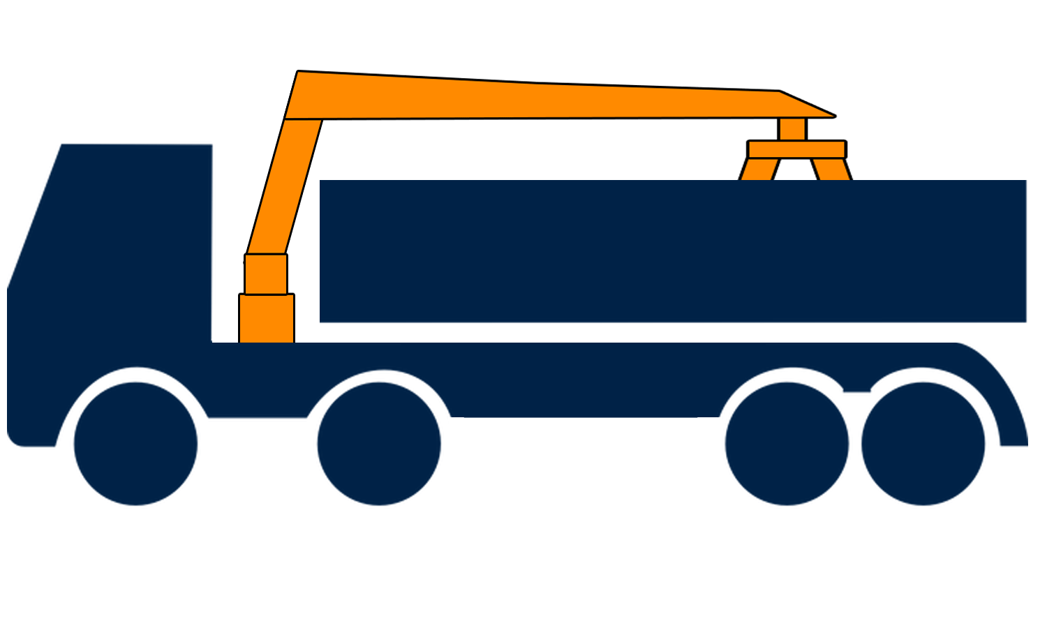 8-wheel grab lorry hire 
